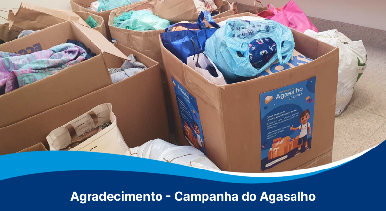 Agradecimento - Campanha do Agasalho