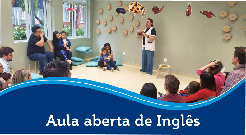 Aula aberta de Inglês