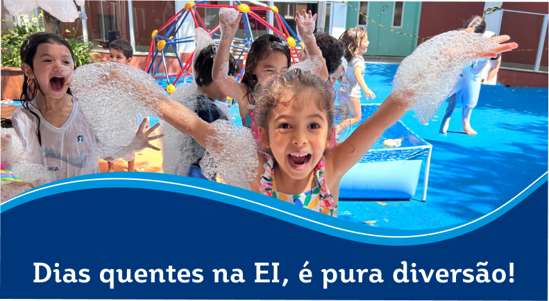 Dias quentes na Educação Infantil, é pura diversão!