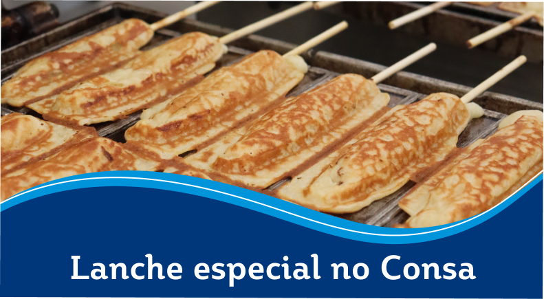 Lanche especial no Consa